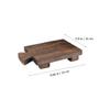Cabilock for Bar Wooden Footstool Elegant Soap Holder for Living Room view 3