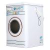 Powdered Detergent Container, Iron Material, Multifunctional Shiny Rounded Corner Washing Powder Container with Lid for Storage view 1