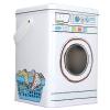 Powdered Detergent Container, Iron Material, Multifunctional Shiny Rounded Corner Washing Powder Container with Lid for Storage view 4