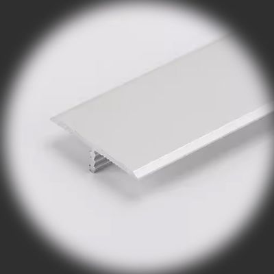 NEZIH 4/5" Floor to Tile Transition Strips, T Molding Trim Threshold Strip Aluminum, 35In Uneven Floor Reducer/D/W20Mm