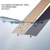 NEZIH 4/5" Floor to Tile Transition Strips, T Molding Trim Threshold Strip Aluminum, 35In Uneven Floor Reducer/D/W20Mm view 2