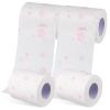 Alipis 4 Rolls Decorative Toilet Paper, Flower Printed Napkins for Home Use, Soft and Comfortable, Hygienic and Convenient view 1