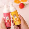 Kids Foam Toothpaste, Fluoride Free Natural Formula, Suitable for Toddler's Oral Cleaning and Cavity Prevention, Strawberry/Orange Flavor (Strawberry) view 3