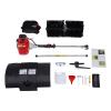 2.3hp 52cc Gas Powered Sweeper, 8500rpm 2-Stroke Hand Held Broom Sweeper with Air-Cooled Nylon Brush, for Artificial Grasslands Streets and Farms view 2