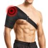 ACWOO Shoulder Support Brace for Men & Women, Adjustable Shoulder Brace with Hot Cold Gel Pack for Rotator Cuff Pain Relief, Dislocation, Labrum Tear, Bursitis, Tendinitis, Fits Right or Left Shoulder view 1