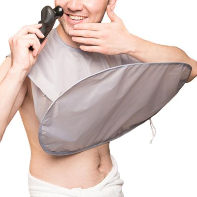 Samuliy Beard Hair Catcher | Apron Effortless Beard Trimming Apron - Shaving Cape For Every Well Groomed Man - Keep Clean In Style - For Dad Husband Beard Hair Trimming