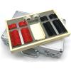 HSRG 104PCS Trial Lens Set, Optometry Optical Instrument with Measuring Glasses Testing Frame, Optical Lens Optometry Rim Case Evidence Box Aluminum Rim Kit view 3