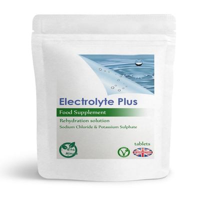 Electrolyte Tablets with Potassium, Chloride, Calcium, Magnesium & Sodium | Muscle & Energy Support (Pack of 90)
