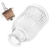 PRETYZOOM Bitters Bottle 90ml Glass Cocktail Bottle with Oak Stopper for Party Mixology and Flavor Enhancement view 1