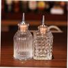PRETYZOOM Bitters Bottle 90ml Glass Cocktail Bottle with Oak Stopper for Party Mixology and Flavor Enhancement view 2