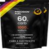 Precision Fuel Carb & Electrolytes Powder Drink Mix - High-Performance Energy Drink, 60g Carbs & 1000mg Sodium per Liter, Vegan, Citrus Flavor - for Intense Workouts & Endurance Sports (2-Pack) view 1