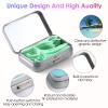 Gerkia Dental Floss Portable Case, Easy to Store Floss Picks of Various Sizes, Portable Dental Floss Dispenser is Perfect for Travelling, Hotels, Dinners, Appointments.Beach Coconut Tree view 3