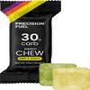 Precision Fuel PF30 Energy Chews - Carb, Lightweight Snack for Endurance Sports, 30g Carbs per Serving, Ideal for Running & Cycling, No Artificial Ingredients - Mint & Lemon Flavour (4 x 34g Chews) view 1