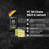 Precision Fuel PF30 Energy Chews - Carb, Lightweight Snack for Endurance Sports, 30g Carbs per Serving, Ideal for Running & Cycling, No Artificial Ingredients - Mint & Lemon Flavour (4 x 34g Chews) view 3