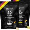 Precision Fuel PF30 Energy Chews - Carb,Lightweight Snack for Endurance Sports, 30g Carbs per Serving,Ideal for Running & Cycling,No Artificial Ingredients - Original and Mint Lemon (30 x 34g Chews) view 1