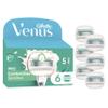 Gillette Venus ComfortGlide Sensitive, 6 Razor Blade Refills view 1
