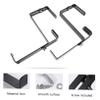 BESPORTBLE 1pair Adjustable Flower Pot Hanger Bracket Anchors for Balcony Garden Home Decoration Wall Planter Hook for Displaying Plants and Flowers view 3