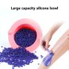 Wax Heater Liner, Silicone 2 Pieces Professional Soft Replacement Wax Warmer Pot for Home Hair Removal (Pink) view 4