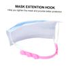 SOLUSTRE 5pcs Adjustable Earband Extension Hook Non-Slip Design Silicone Reusable Accessories for Secure Wearing Random Colour view 2
