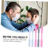 SOLUSTRE 5pcs Adjustable Earband Extension Hook Non-Slip Design Silicone Reusable Accessories for Secure Wearing Random Colour view 4