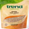 Trend Organic Pearl Barley Grains 500g, Nutrient-Rich Convenience for Quick-Cooking, Rich in Protein & Fibre, Certified Organic, Sustainably Sourced, Vegan, Non-GMO, No Additives No Preservatives view 1