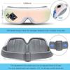 LEONYS Electric Eye Massager with Heat, Vibration, Air Compression, Bluetooth Music, 180 Foldable, Eye and Temple Massager for Relieving Dry Eyes, Eye Fatigue, Improving Blood Circulation and Sleep Q view 2