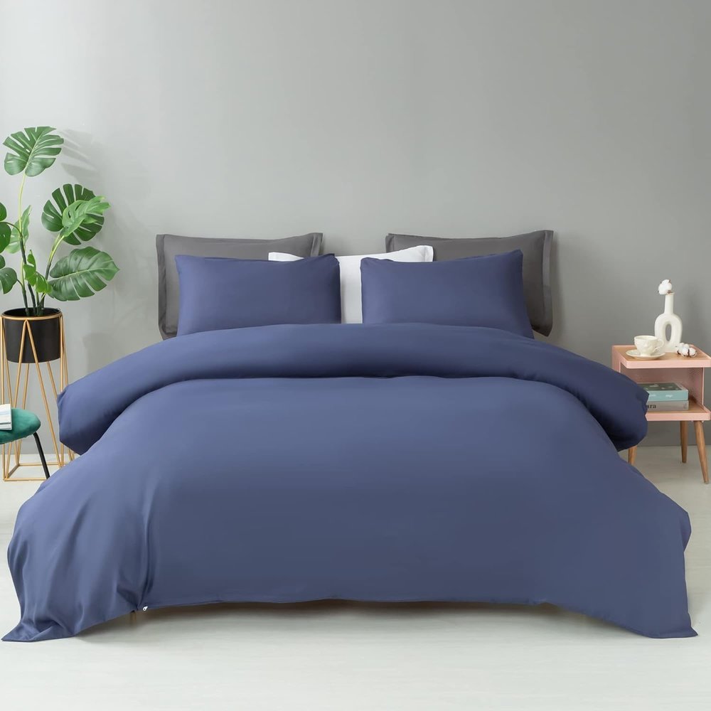 Waterproof Duvet Protector -Ultra Soft Cotton Breathable- Incontinent Prevention Duvet Quilt Protector Zippered for Elderly,Children,Pets.(NO Pillowcase)