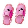 MdybF Slippers Dust Mop Slippers Women Men Comfortable Reusable House Dusting Slippers Dust Floor Cleaning Mop House Shoes For Office-A-Pink-As Describe view 1