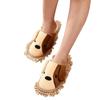 MdybF Slippers Dust Mop Slippers Women Men Comfortable Reusable House Dusting Slippers Dust Floor Cleaning Mop House Shoes For Office-A-Pink-As Describe view 2