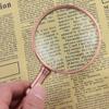 10X Antique Copper Handheld with Wooden Handle and Real Glass,Best Reading Magnifier for Elderly Star of Light view 3