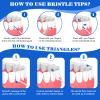 Interdental Brushes, Dual-Use Interdental Brushes, Silicone Tooth Floss Picks Dental Picks Interdental Brush Toothpick Dental Brushes Teeth Brush Picks for Braces Oral Cleaning (120) view 4