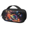 Pzuqiu Cosmic Star Trails Portable Insulin Cooler Travel Case Insulated Diabetic Bag Medication Cooler Bag for Insulin Pens and Blood Glucose Monitor Supplies view 1
