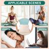 3Pcs Waist Neck Oil Pack Set Washable Reusable Leg Essential Oil Wrap Mess-Free Oil Pack Wrap with Removable Elastic Straps Soft Comfortable Oil Pack Leak-Proof Oil Wrap for Neck Waist Leg view 2