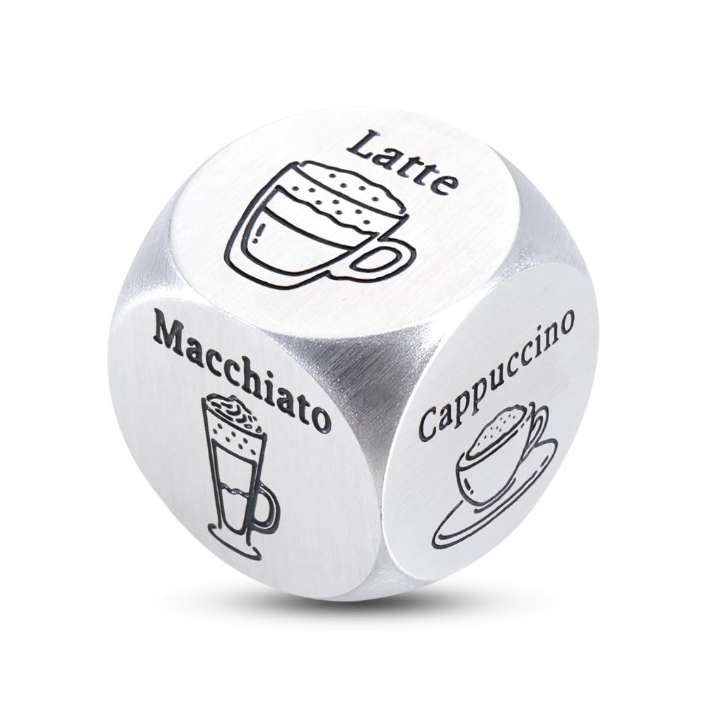 Enbloceclat Valentines Gifts for Him Her, Funny Food Decision Dice, White Elephant Gifts