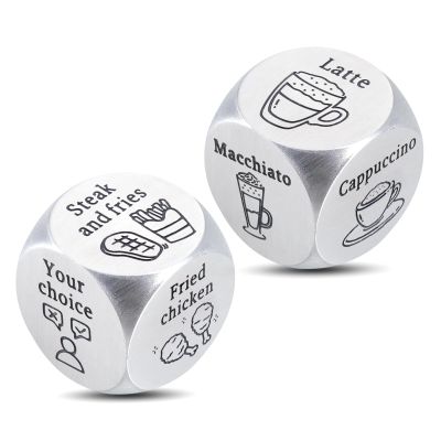 Enbloceclat Husband Boyfriend Gifts, Valentines Gifts for Him Her, Date Night Gifts Ideas, Food Dice, Christmas Stocking Stuffers for Boyfirend Fast Food Choice Birthday Gift for Women Men
