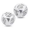 Enbloceclat Husband Boyfriend Gifts, Valentines Gifts for Him Her, Date Night Gifts Ideas, Food Dice, Christmas Stocking Stuffers for Boyfirend Fast Food Choice Birthday Gift for Women Men view 1
