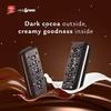 Parle Platina Seek Black Bourbon Pure Dark Indulgence Vanila Creme Sandwich Filled With The Richness Of Cocoa 100G (Pack Of 4) view 4