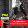 Supplements Direct - Amino BCAA Capsules - 1000mg - 120 Capsules - Amino Energy - BCAA Tablet - Boosts Muscle Growth, Recovery & Repair - Muscle Fuel - Workout Supplements - BCAA Amino Acids view 3
