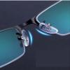 PARWANA HD Anti Blue Light Computer Readers Clear Vision Reading Glasses Flat Light Mirror Rectangle Presbyopic Glasses (Color : Blue, Size : +150) view 4