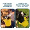 10 x Plastic Builders Bucket, 3 Gallon 14L Litre Water Mixing Storage Measuring Guide Construction Bucket Strong with Handle and Spout MADE IN UK Yellow, Sky Blue [5 Each] view 4