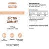 Biotin Gummy 1 Bottle 60 Gummies Watermelon Flavour Vitamin B7 Hair Nails and Skin Growth Gummies Hair Vitamins Suit for Vegans view 4