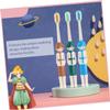 Angoily 4pcs Boys and Girls Toothbrushes Soft Bristle Cartoon Toothbrushes for Boy Girl Travel Daily Use Ergonomic Design view 3