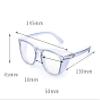 PARWANA Cat-Eye Blue Light Blocking Reading Glasses Eyeglasses Women Designer Computer Readers Clear Vision Flat Light Mirror (Color : C3, Size : +150) view 2