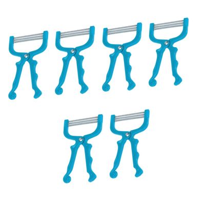Angoily 3sets Practical Face Hair Threaders Manual Facial Hair Removers for Eyebrow and Lip Removal for Women Facial Epilator Use