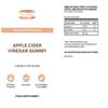 Apple Cider Vinegar Vitamin C and Chromium Gummy 60 Apple Cider Vinegar Gummies Apple Flavour Suit for Vegan view 4