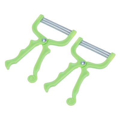 Didiseaon Manual Face Hair Threader Hair Epilator 2Pcs Portable Lightweight for Women Easy Beauty Tool for Daily Use