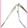 PARWANA Clear Vision Computer Readers Eyeglasses Oversized Reading Glasses Blue Light Blocking Cat-Eye Flat Light Mirror (Color : Wihte, Size : +150) view 4