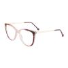 PARWANA Oversized Computer Readers Women Fatigue Relieve Blue Light Blocking Reading Glasses Cat-Eye Flat Light Mirror (Color : Red, Size : +100) view 1
