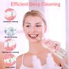Water Dental Flosser Pick for Teeth,Grinest Cordless Water Dental pik Teeth Cleaner 7 Modes Rechargeable Oral Irrigator Portable IPX7 Waterproof Tooth flossing Cleaning for Home Travel-Pink view 2