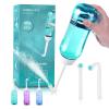 Portable Bidet BPA-Free Travel Bidet 500ml with Cap, Perineal Bottle with 2 Nozzle for New Mums, Handheld Bidet Replaces Wet Wipes for Home, Outdoor, Traveling view 1
